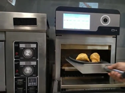 Horno compacto de alta velocidad para panadería