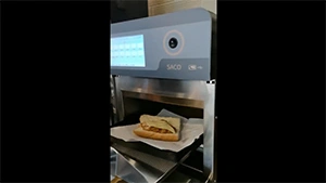 Horno de alta velocidad para hornear sándwiches