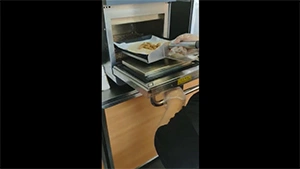 Horno de alta velocidad para tortillas