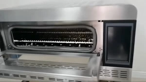 Horno de impacto de alta velocidad sin ventilación, de un lote
