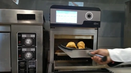 Horno compacto de alta velocidad para panadería